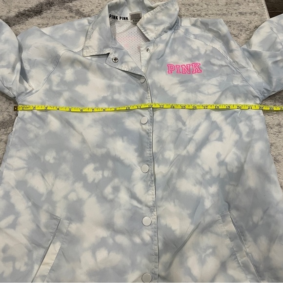 PINK Victoria's Secret Tie Dye Windbreaker Jacket - Picture 11 of 12